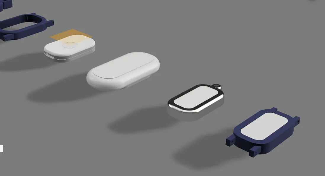 CAD iterations of the Roam housing